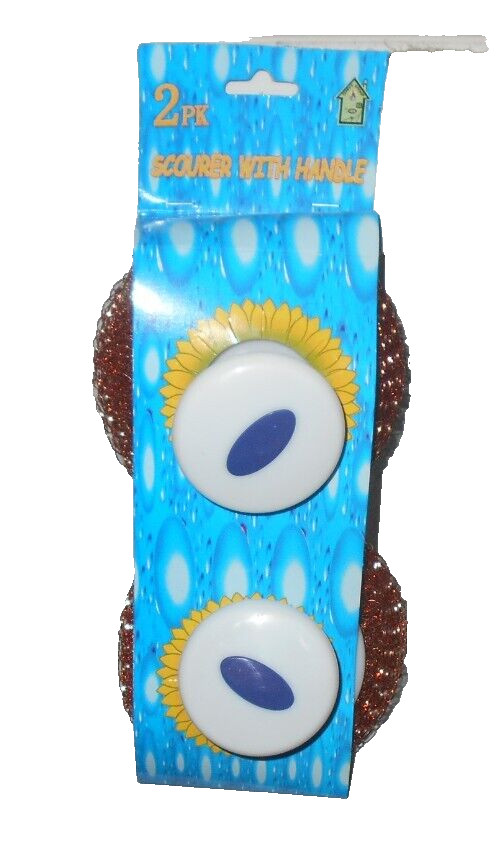 Crafty Kitchen 2 Pack Scourer W Handles