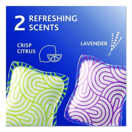 O-Cedar 172400 Cleaning PACS, Crisp Citrus Scent, 10/Pack