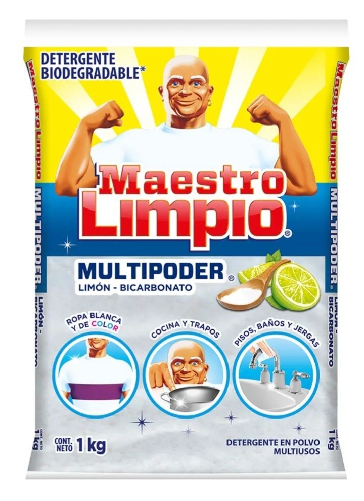 2X MAESTRO LIMPIO DETERGENT ( DETERGENTE POLVO ) – 2 BAGS OF 900g EA – FREE SHIP