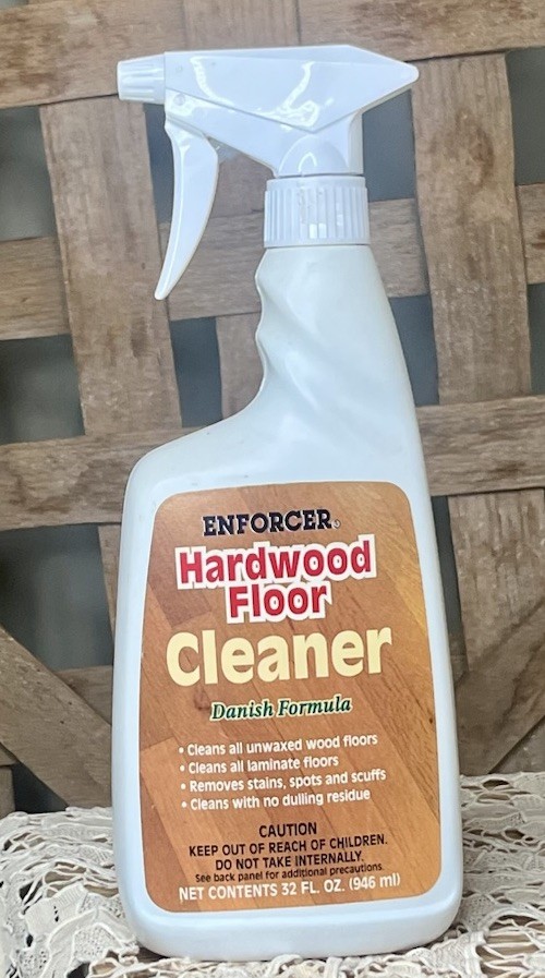 ENFORCER Hardwood Floor Cleaner Danish Formula Spray 32 oz Bottle No Box