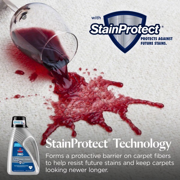 PRO 48 fl oz Max Clean + Protect Upright Carpet Cleaning Formula – 78H63