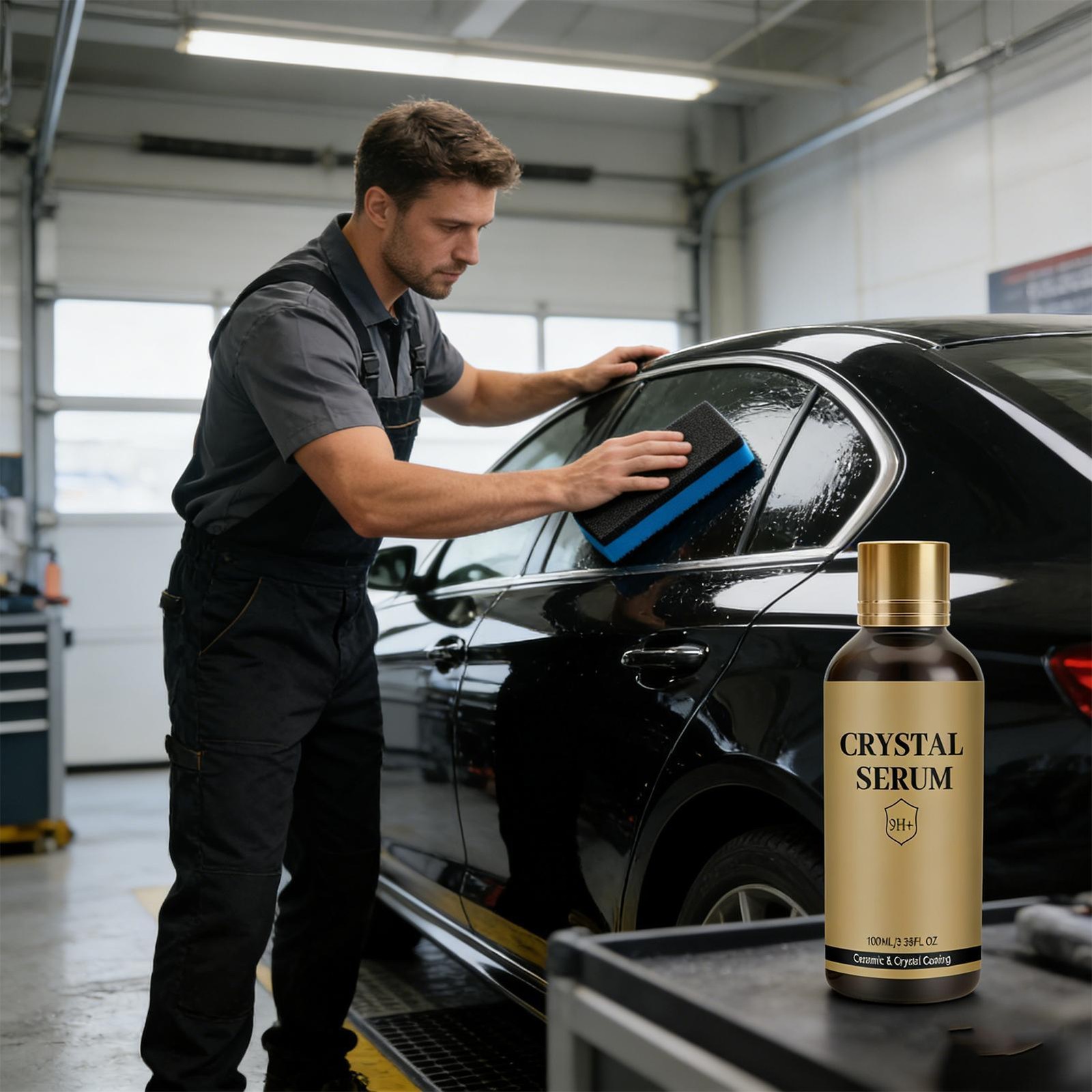 100ML PTZ Crystal Serum – Advanced Graphene Ceramic Coating for Cars,9H Graphene