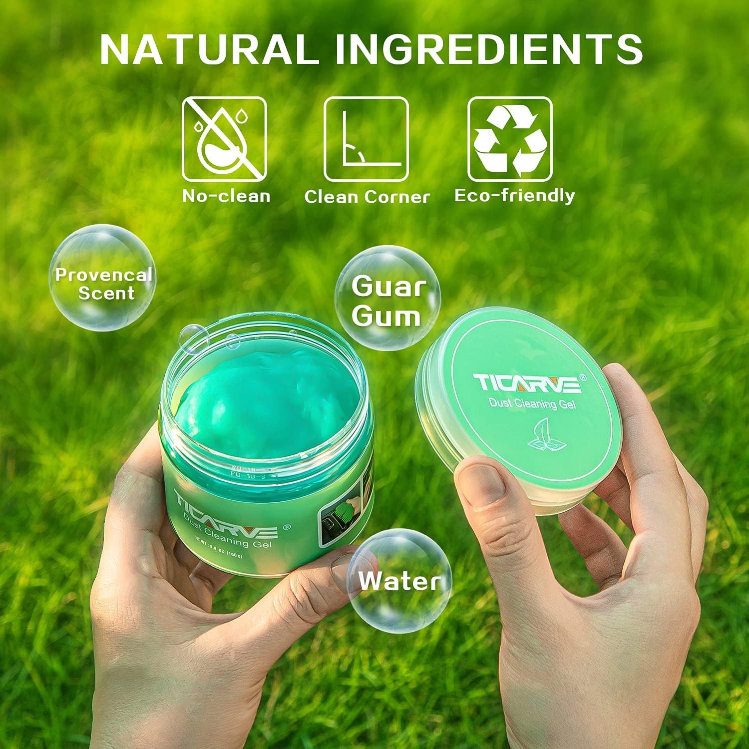 Car Vent Cleaner Gel Dust Remover for Auto Interior Cleaning Tool