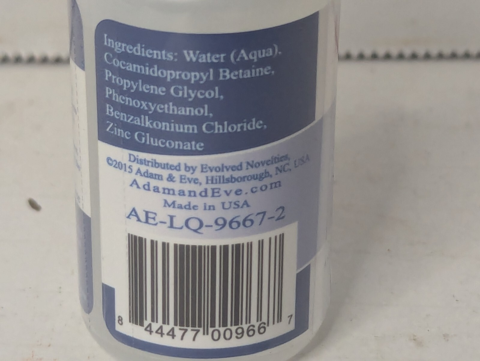 2 Bottles Of Adult Toy Cleaners