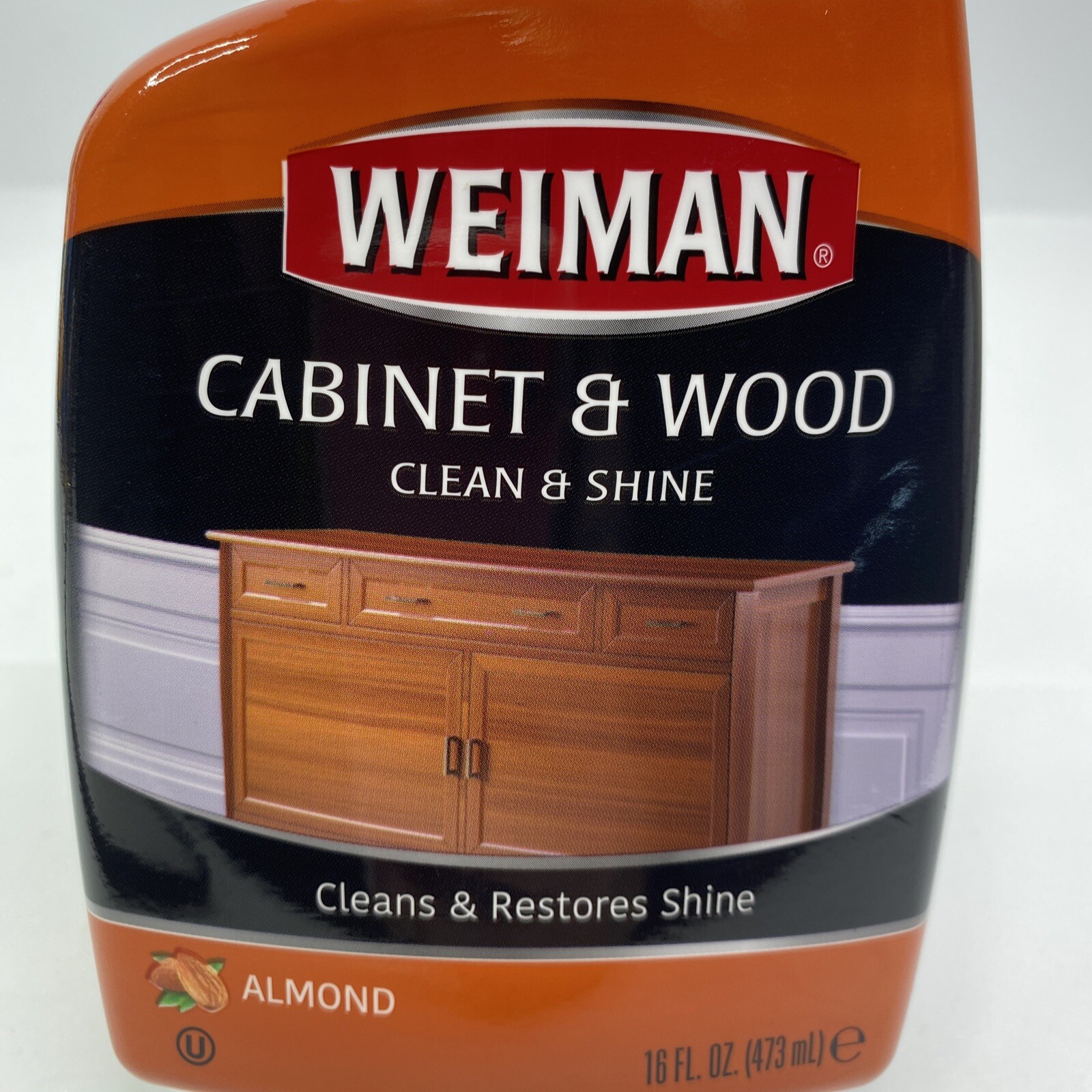 Weiman Wood Cleaner and Furniture Polish Spray 16 Fluid Ounce Bottle