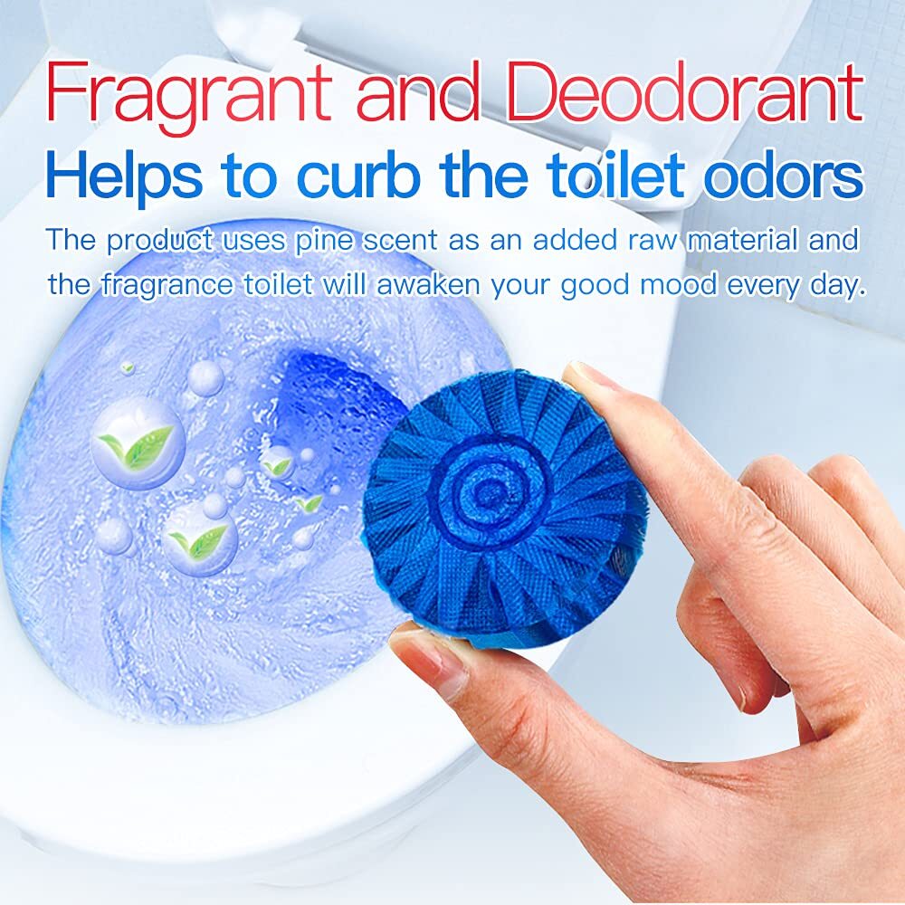 Automatic Toilet Bowl Cleaners Tablets18 Pack Multipurpose Commercial Household