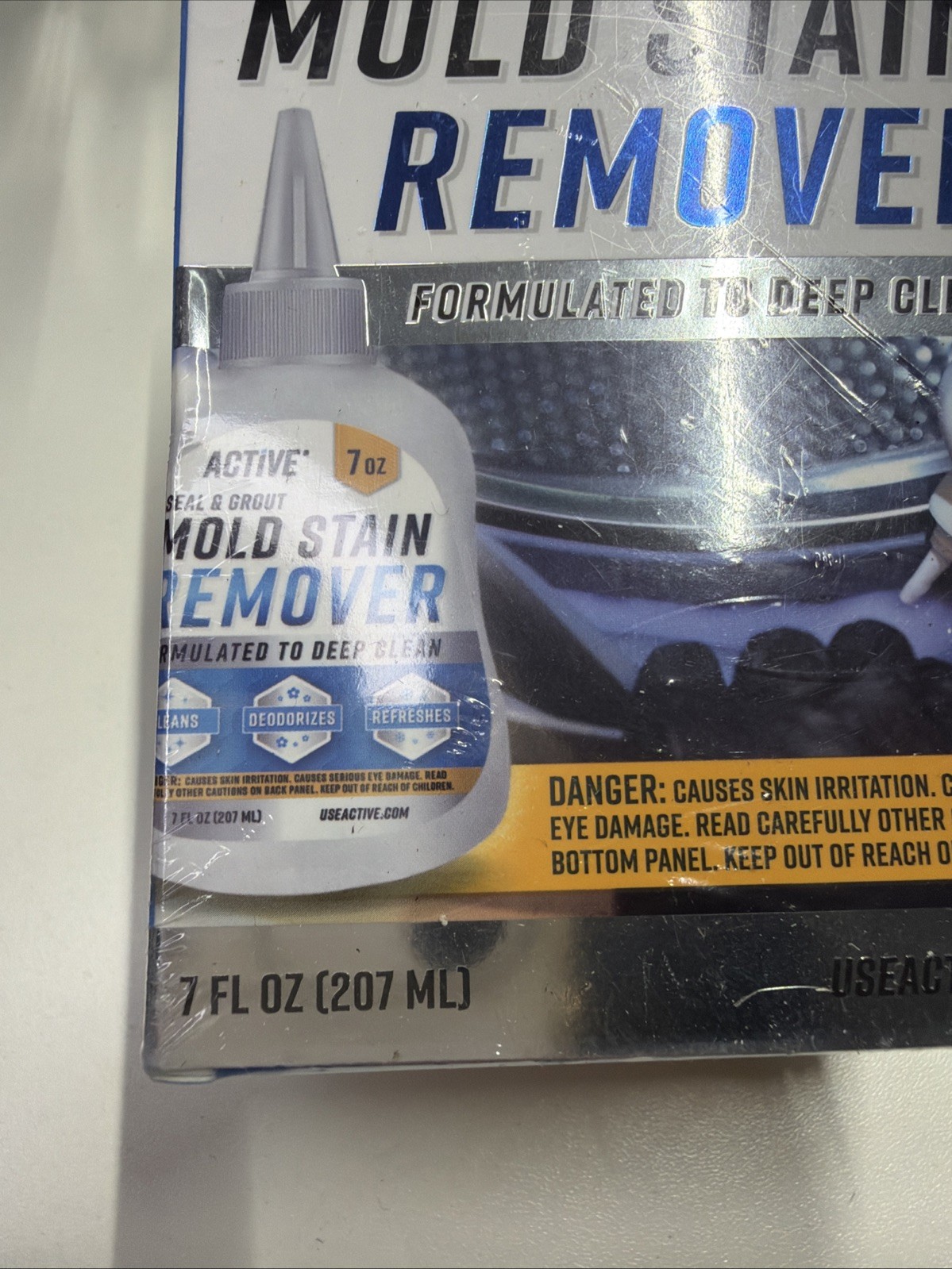 Active Seal Grout Mold Stain Remover, 7 oz Formulated To Deep Clean