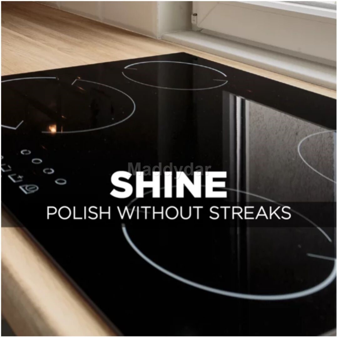 Weiman Glass Stove Top Complete Cleaning Kit Cleaner Scrubber & Scraper Included