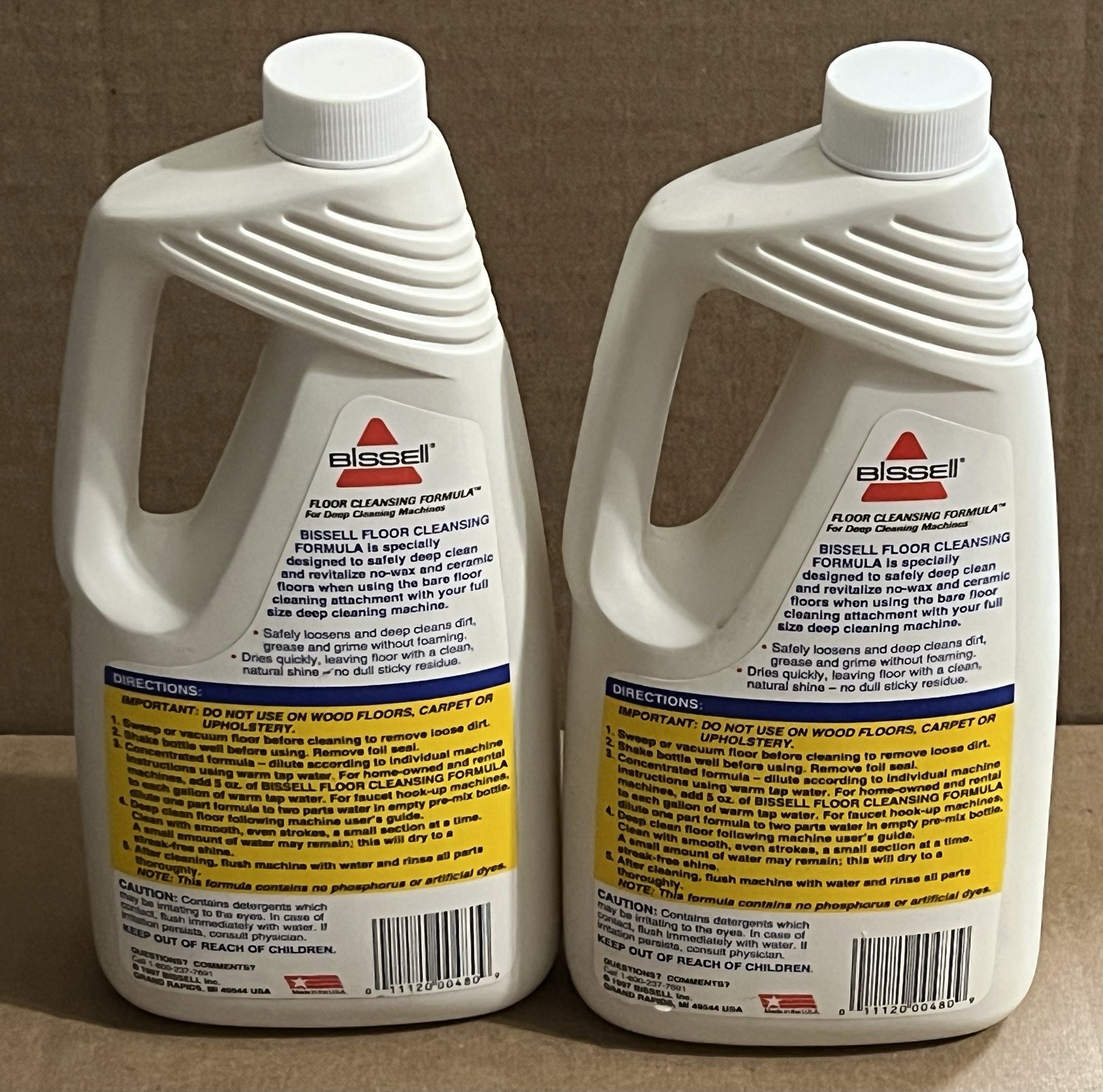 Bissell Deep Cleaning Machine Formula Ceramic Floor Cleaner 32oz (Lot of 2) NOS