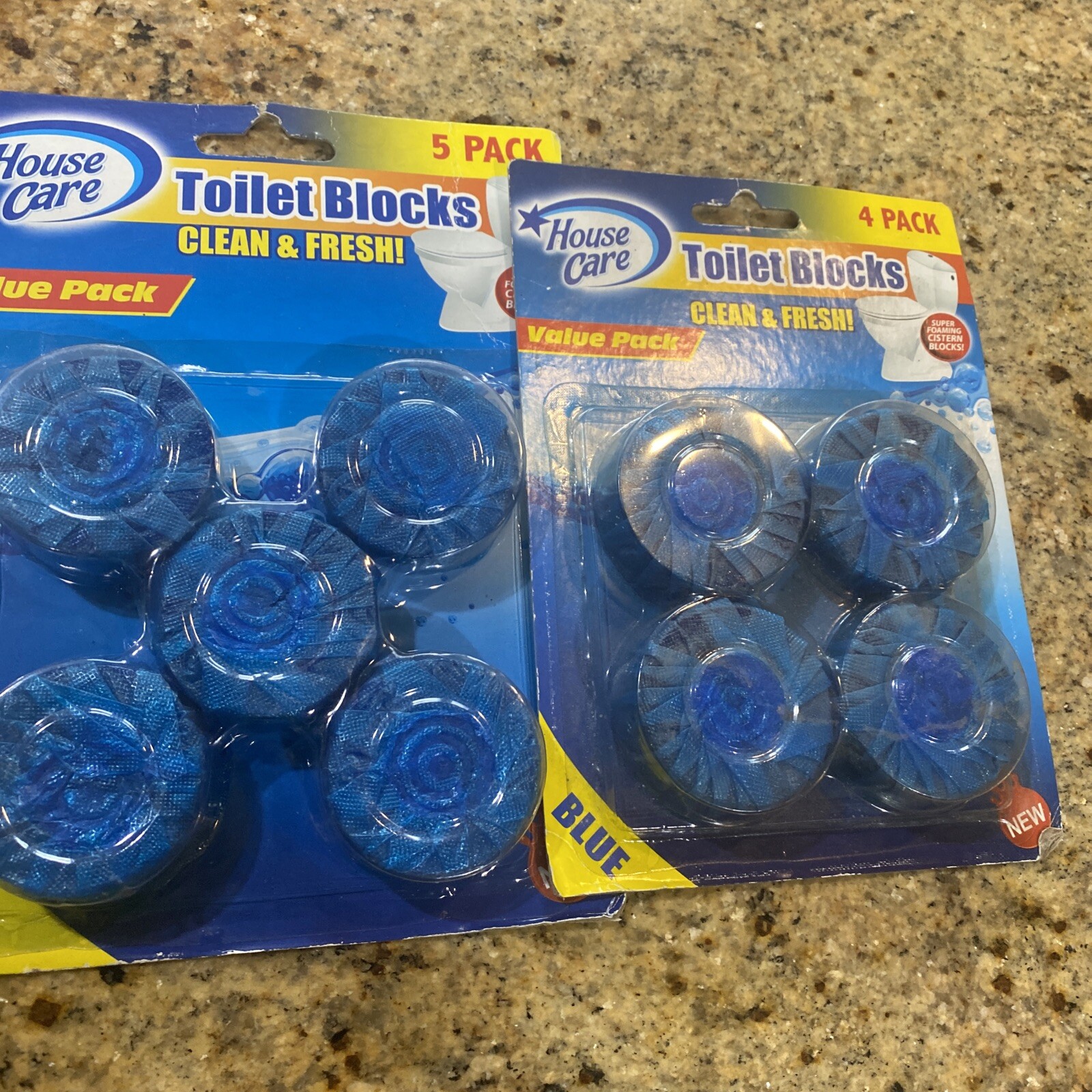TOLLIET BLOCKS CLEAN & FRESH 9 PACK