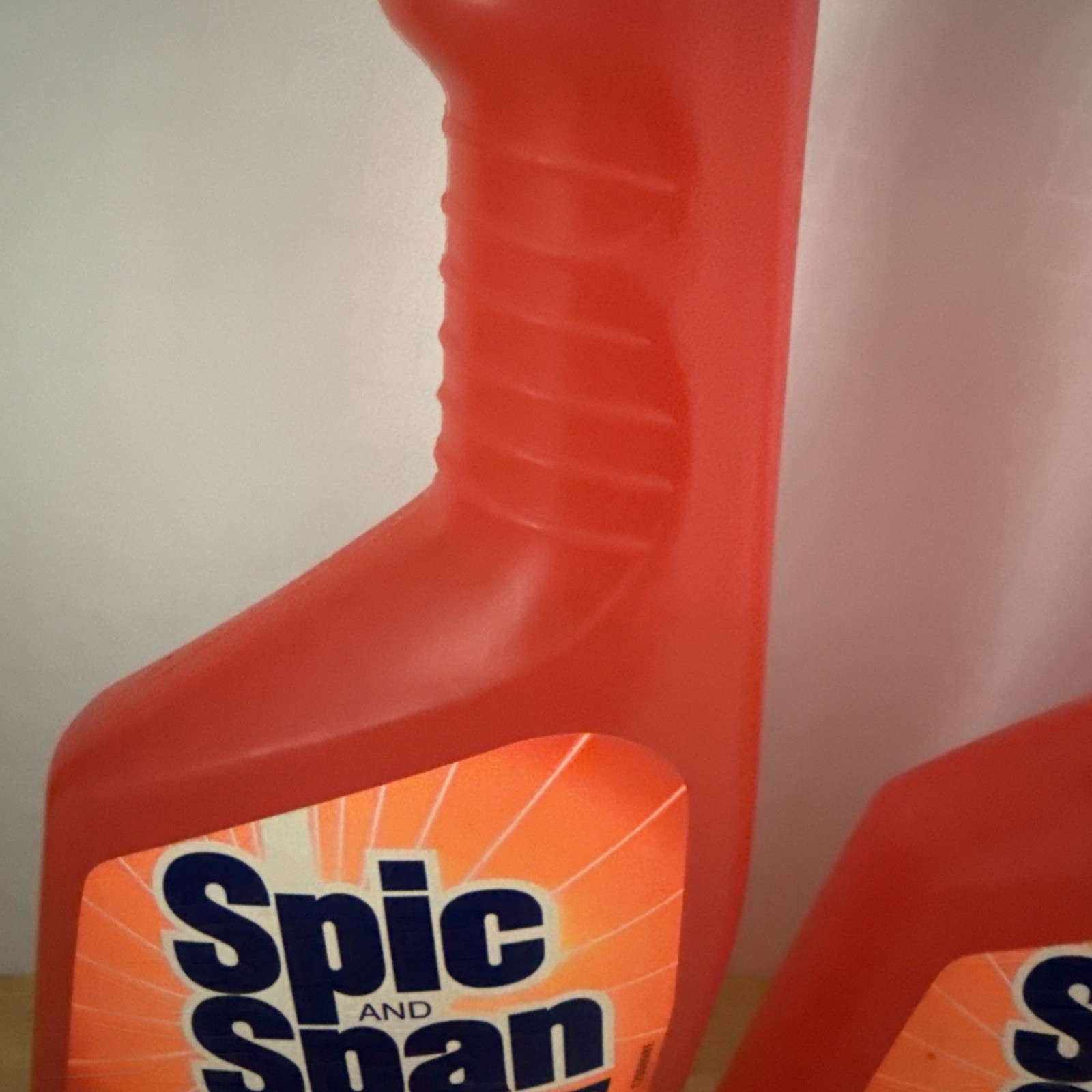 VTG 1993 Spic and Span Cinch 2in1 Glass Surface Cleaner 4 Bottles- 90% Full