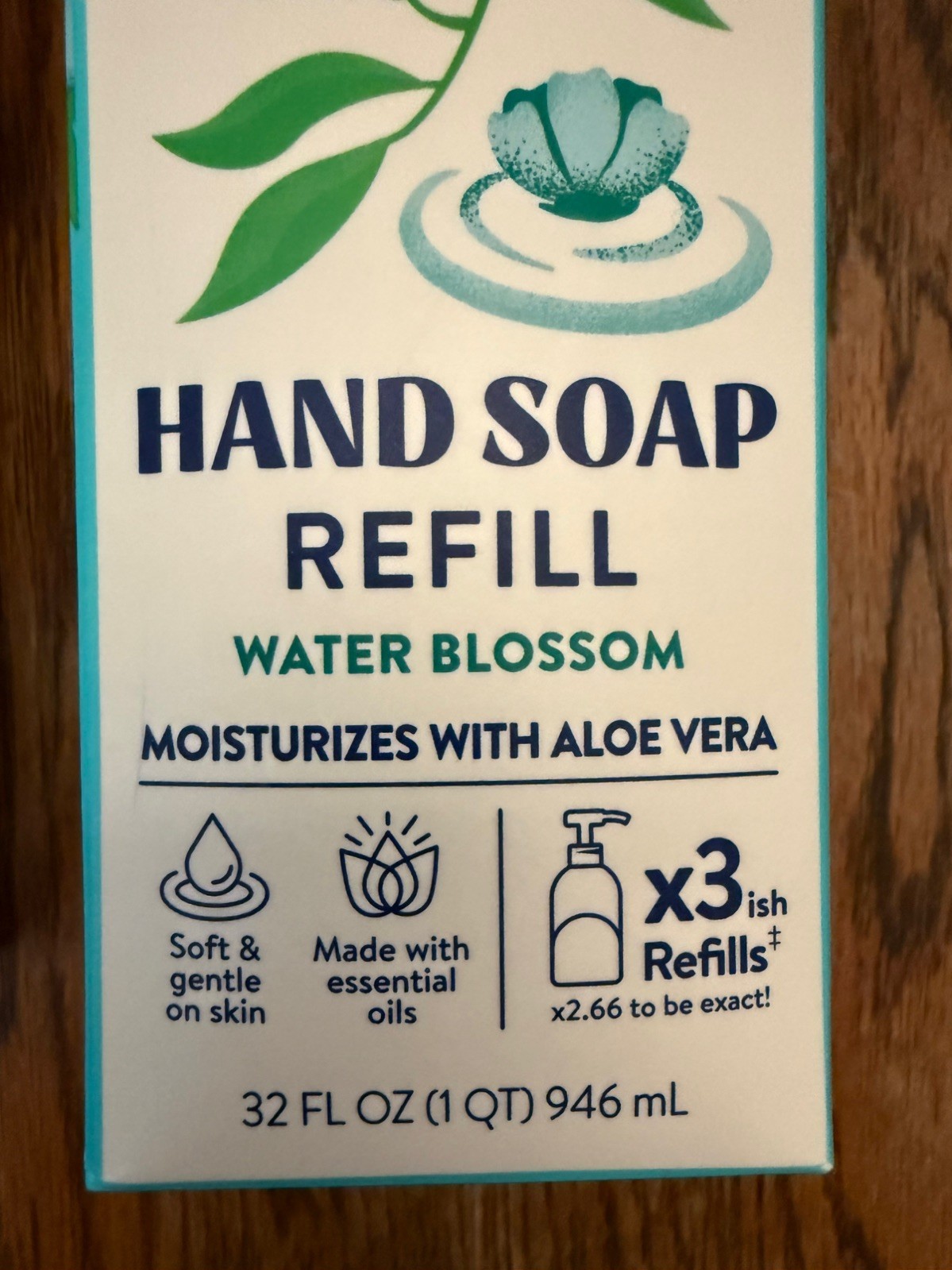 Clean Cult 1-Dish Soap Refill & 2-Hand Soap Refills~32FL OZ Recyclable Paper Box