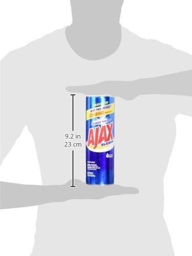 AJAX Oxygen Bleach Cleanser – 21 oz (1.31 lb) – Pleasant Scent – Heavy Duty – Bl