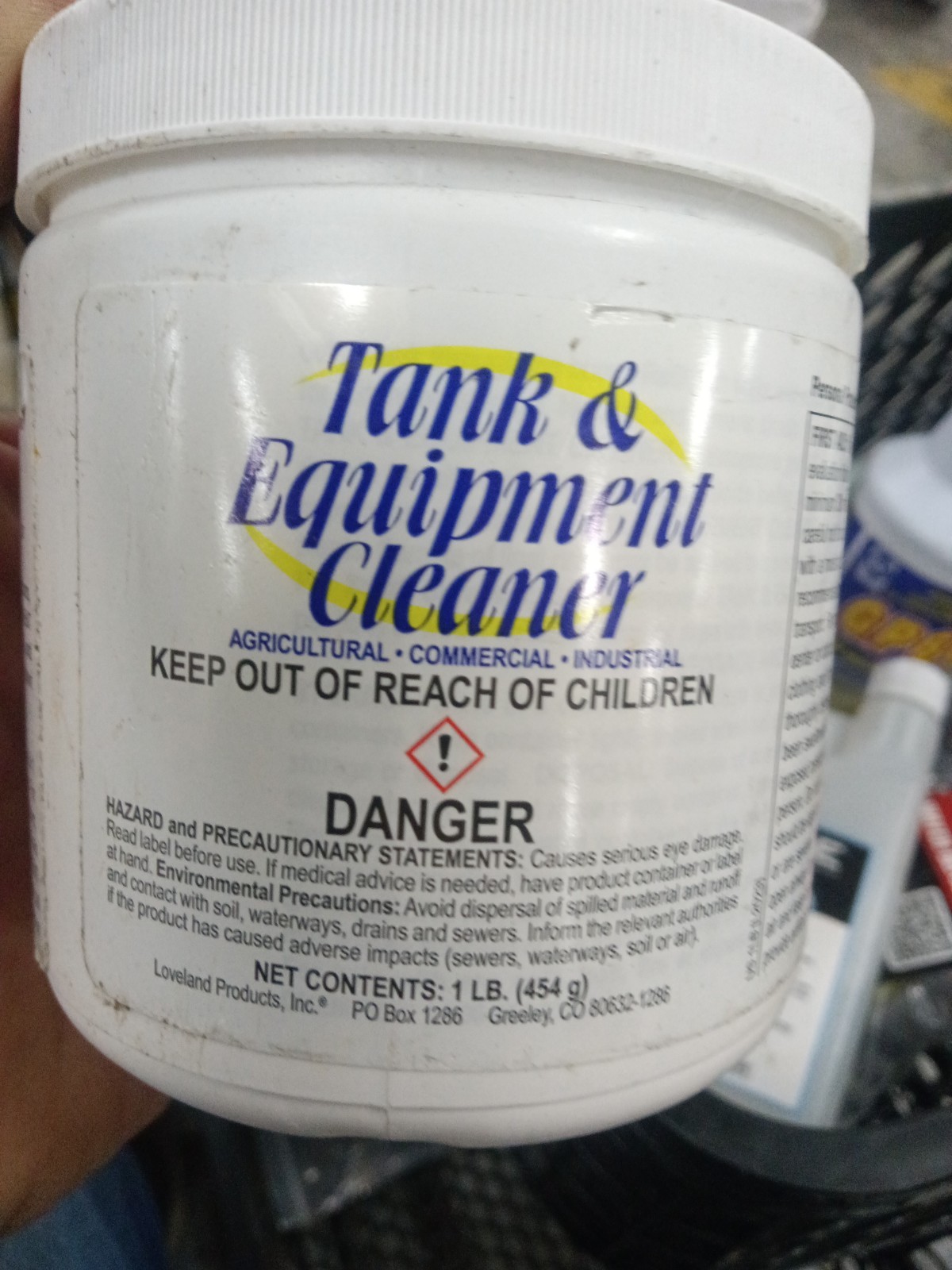 Tank and equipment cleaner 16 oz, 322