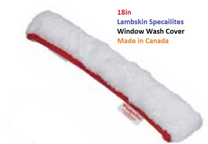 Lambskin Specialties Window Pro Washer Cover size of 6″,10″,14″,18″, 22″ Canada