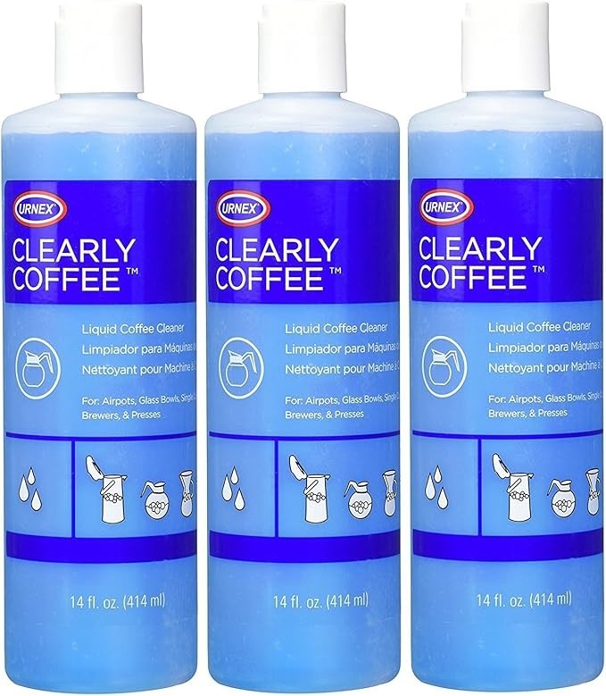Coffee Pot Cleaner 42 Fluid Ounces 3 Pack Glass Bowls Airpots Satellite Brewers
