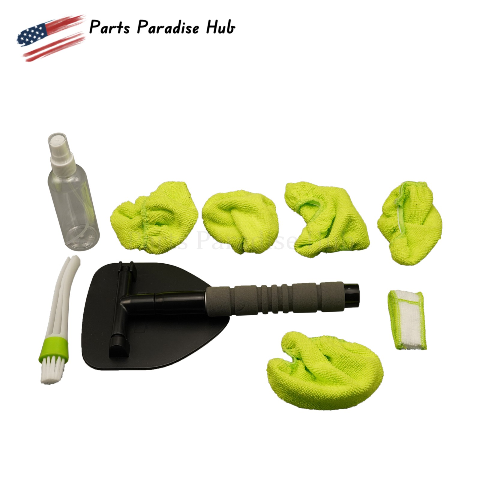Cleaning Tool Kit Windshield Car Window Glass Wiper Cleaner Brush Pad Extendable