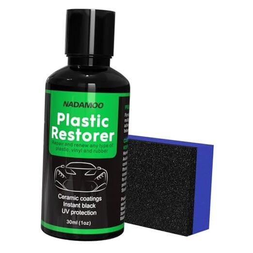 NADAMOO Plastic Restorer, Highly Concentrated Ceramic Coating for Cars, 30ml