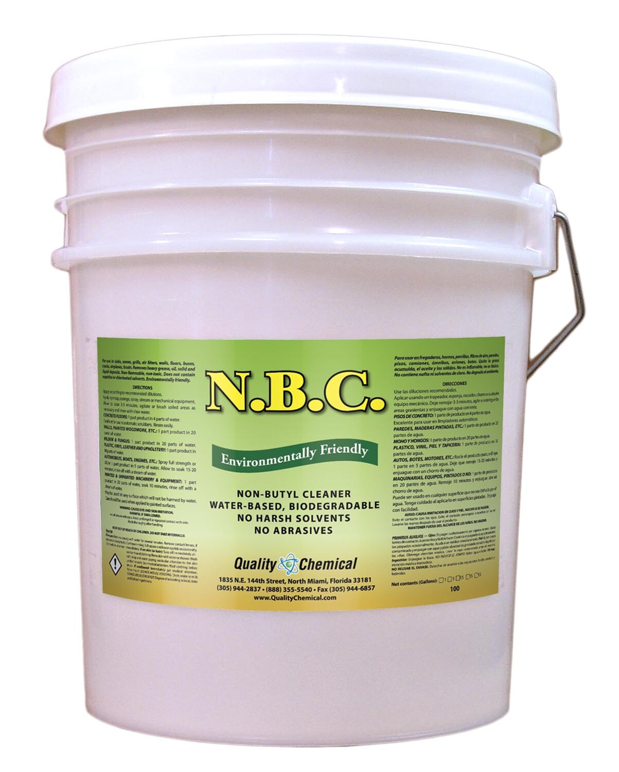 NBC – Non-Butyl Cleaner and Oil Emulsifier – 5 gallon pail