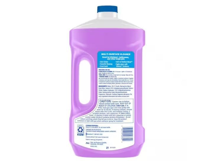 Mr. Clean 2X Concentrated Multi Surface Cleaner Febreze Lavender Grease 64 oz