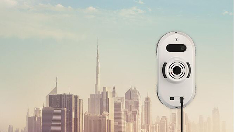 Windows Cleaner Robot Cleaner Cleaning Machine 110V White for Window Cleaning