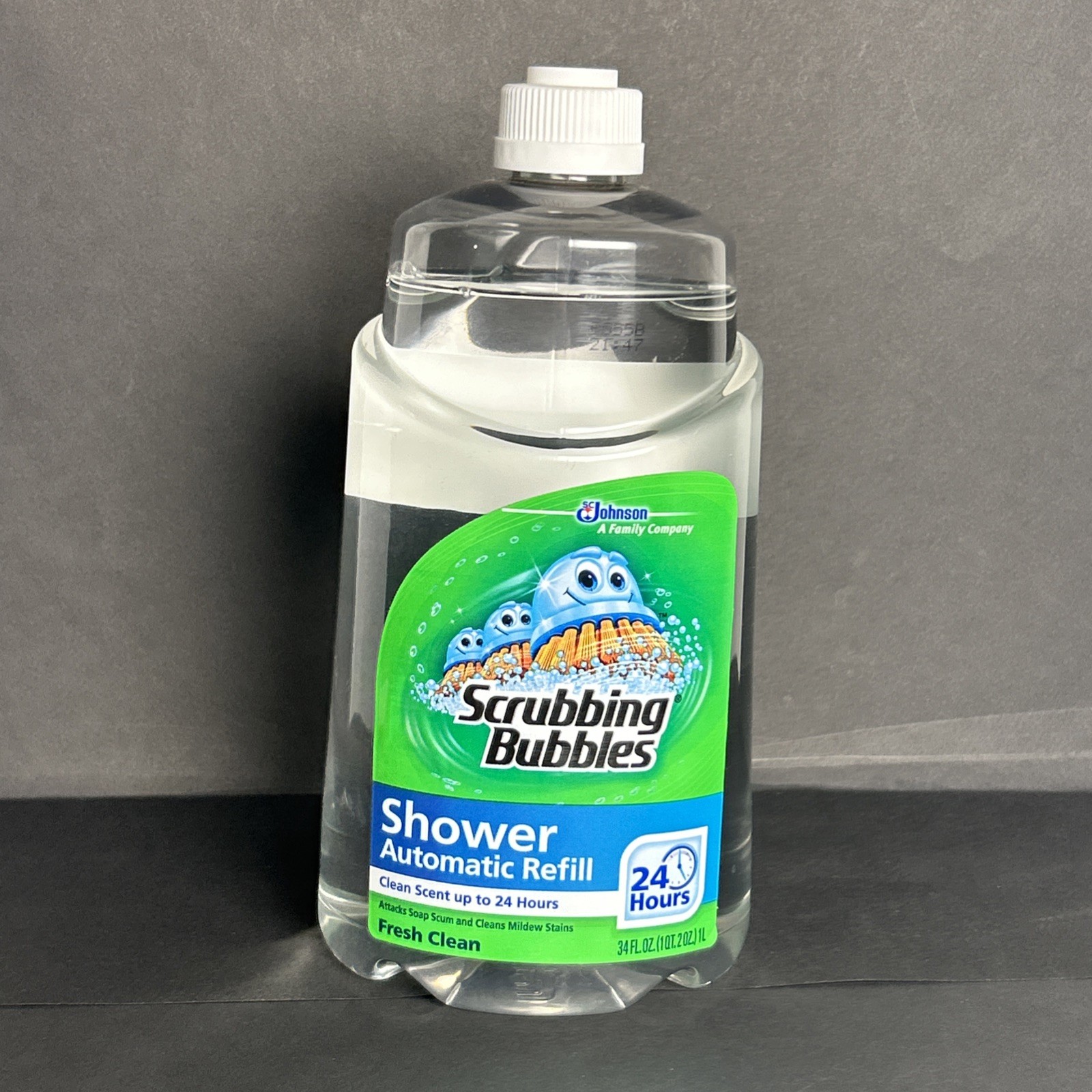 Scrubbing Bubbles Automatic Shower Cleaner Refill Fresh Clean Scent 34 Fl. Oz.