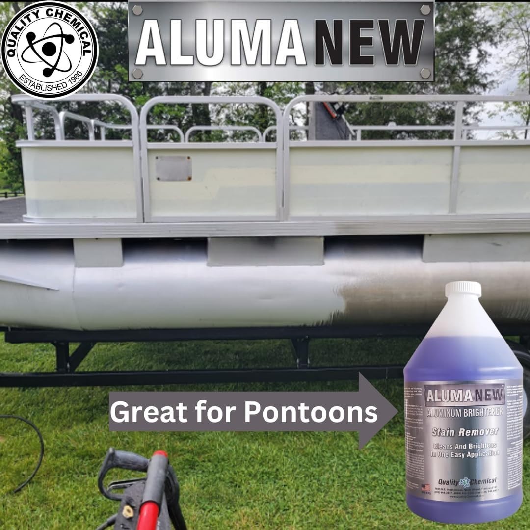 Aluminum Brightener/ Stain Remover / Cleaner & Restorer / / / 1 Gallon 128 F…