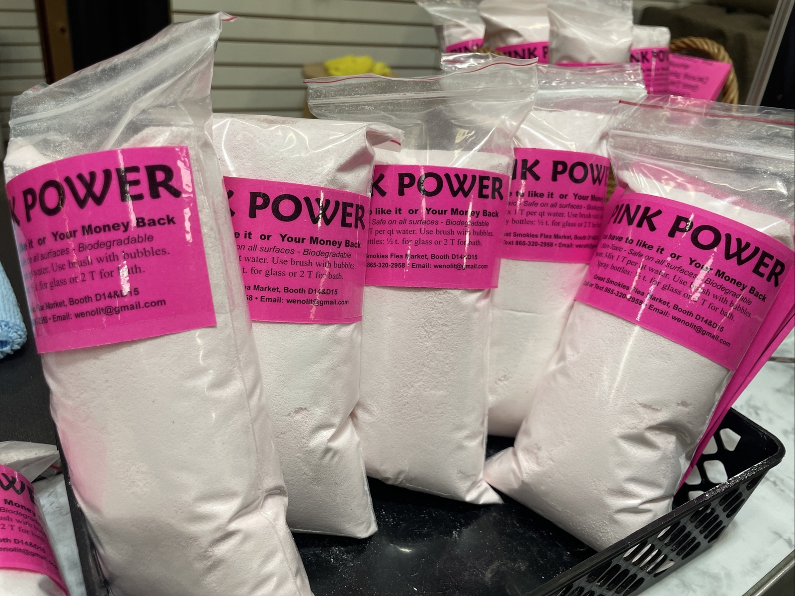 Pink Power Cleaner~Non-Toxic~Biodegradable Hypoallergenic~buy 3 + 2 free