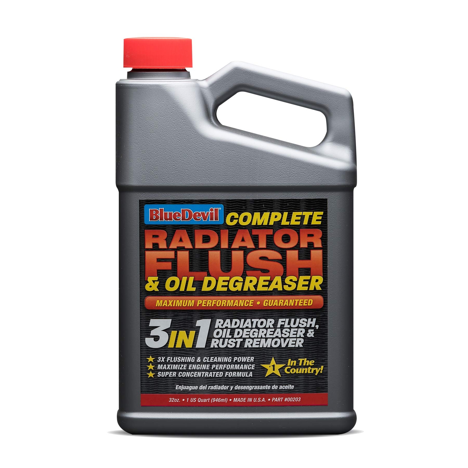 BlueDevil Radiator Flush Oil Degreaser Deep Cleaning Rust Remover USA Made