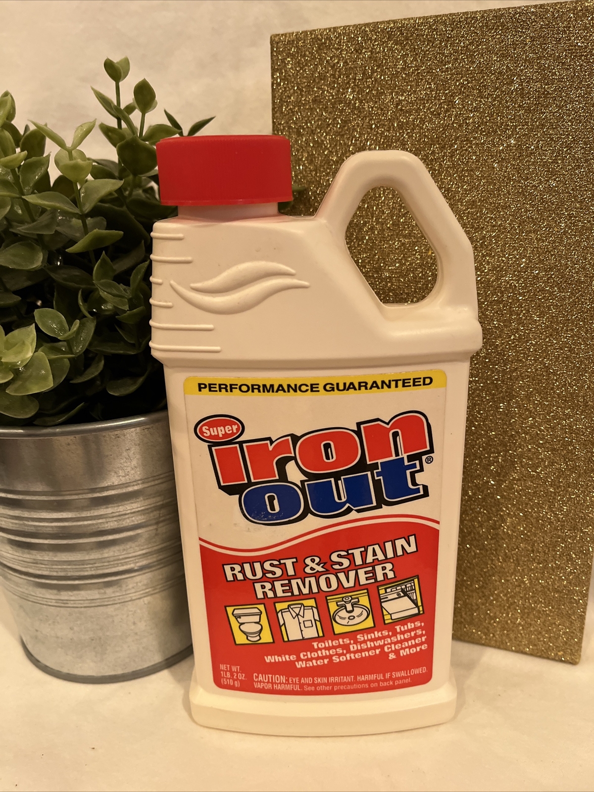SUPER IRON OUT- Powder Rust Stain Remover 1 lb 2 oz, NOS, DISCONTINUED, Rare