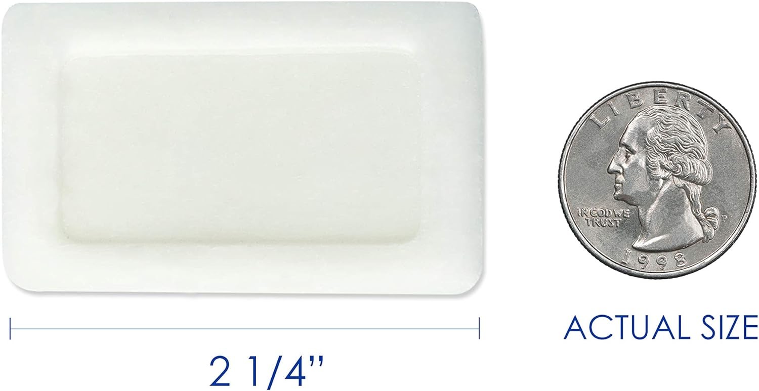0.5 oz Bar Soap [100 Pack] Hotel Travel Size, Individually Wrapped, Vegetable