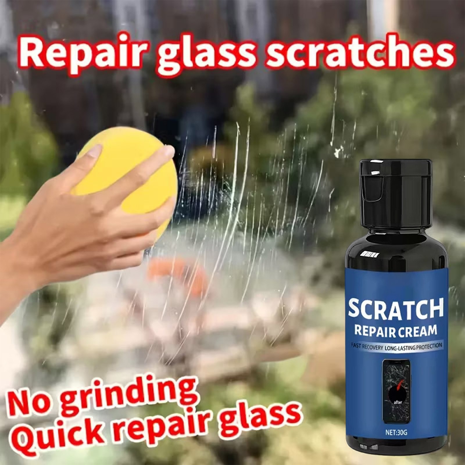 Screen Scratch Remover Polish Coating Cleaner Wax 30g Camera Len Scratch Remover