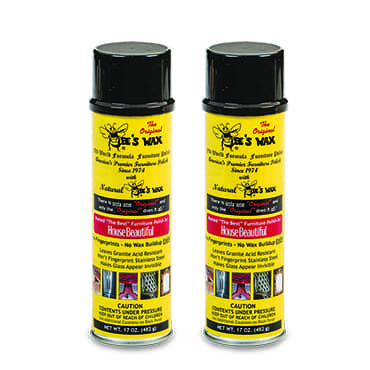 Bee’s Wax Cleaning Furniture Polish All Natural No Residue Pack of 2