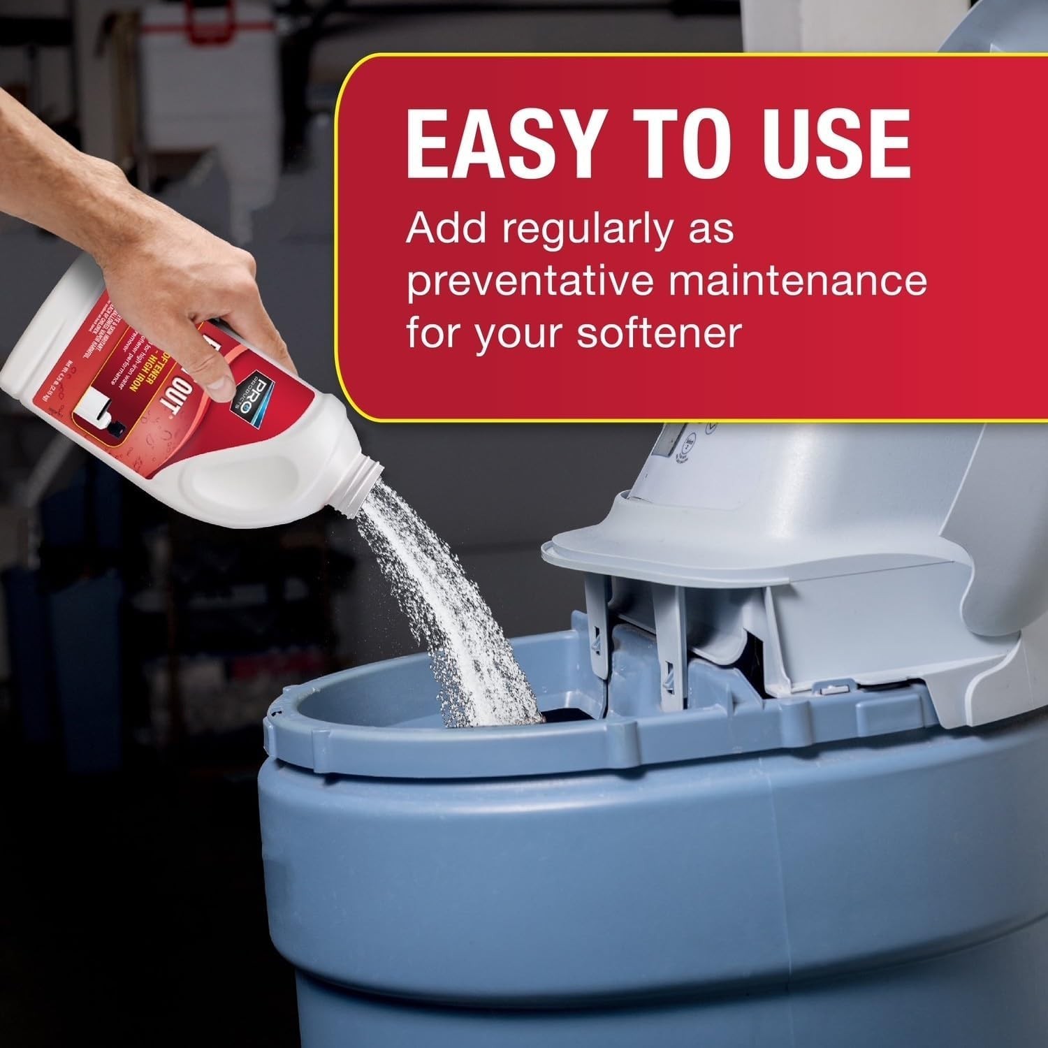 Rust Out RO05B Water Softener Cleaner And Iron Remover, 4.75 lb. Bottle, 4 Pack