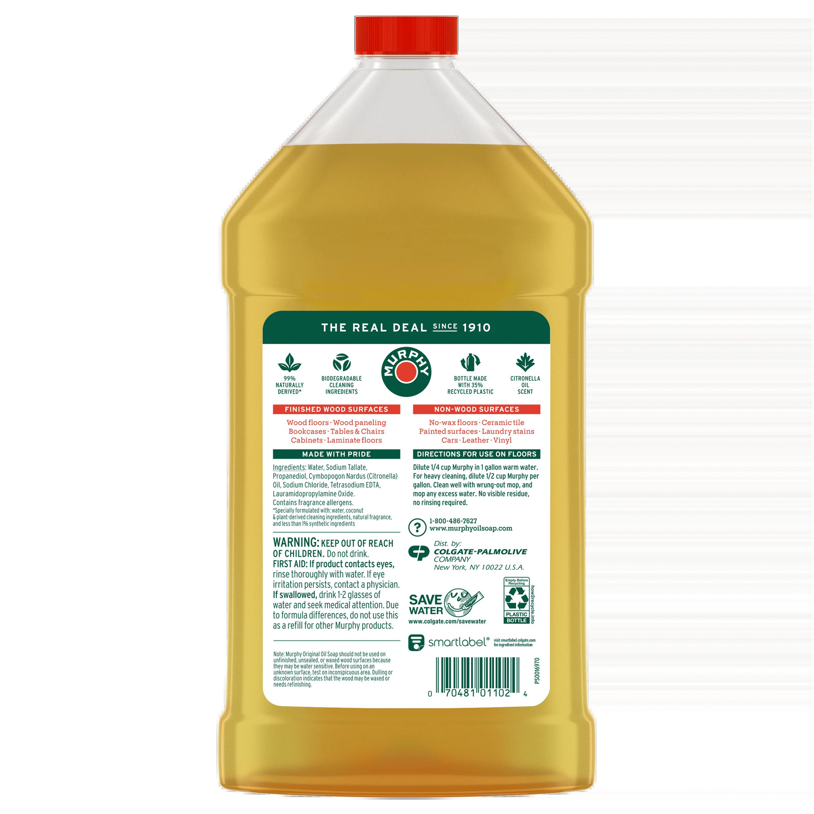 Murphy Oil Soap Wood Cleaner, Original – 32 Fluid Ounce-Free Shipping