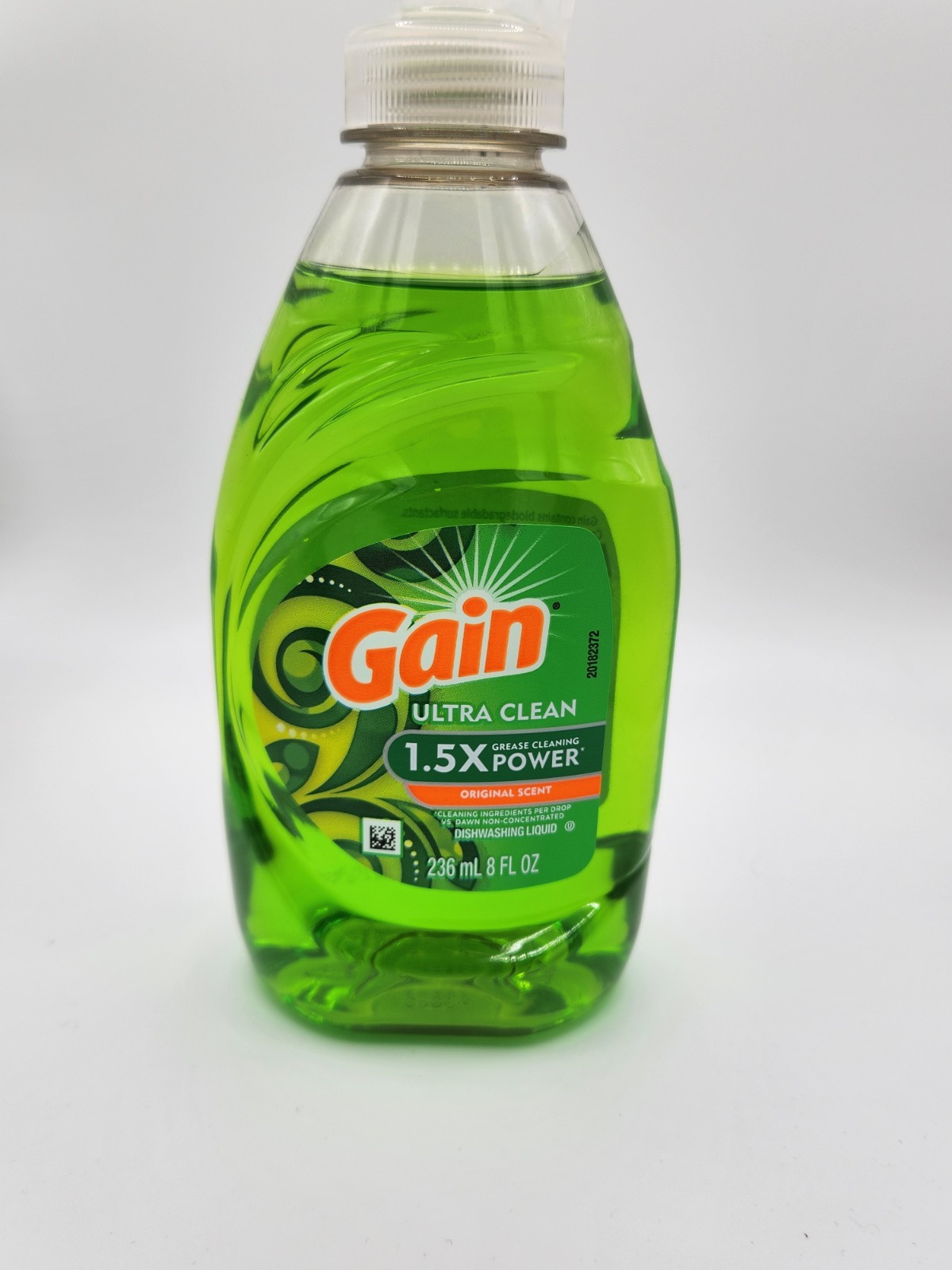 Gain Ultra Clean Dishwashing Liquid Original Scent 8 fl oz Grease Cleaning Power