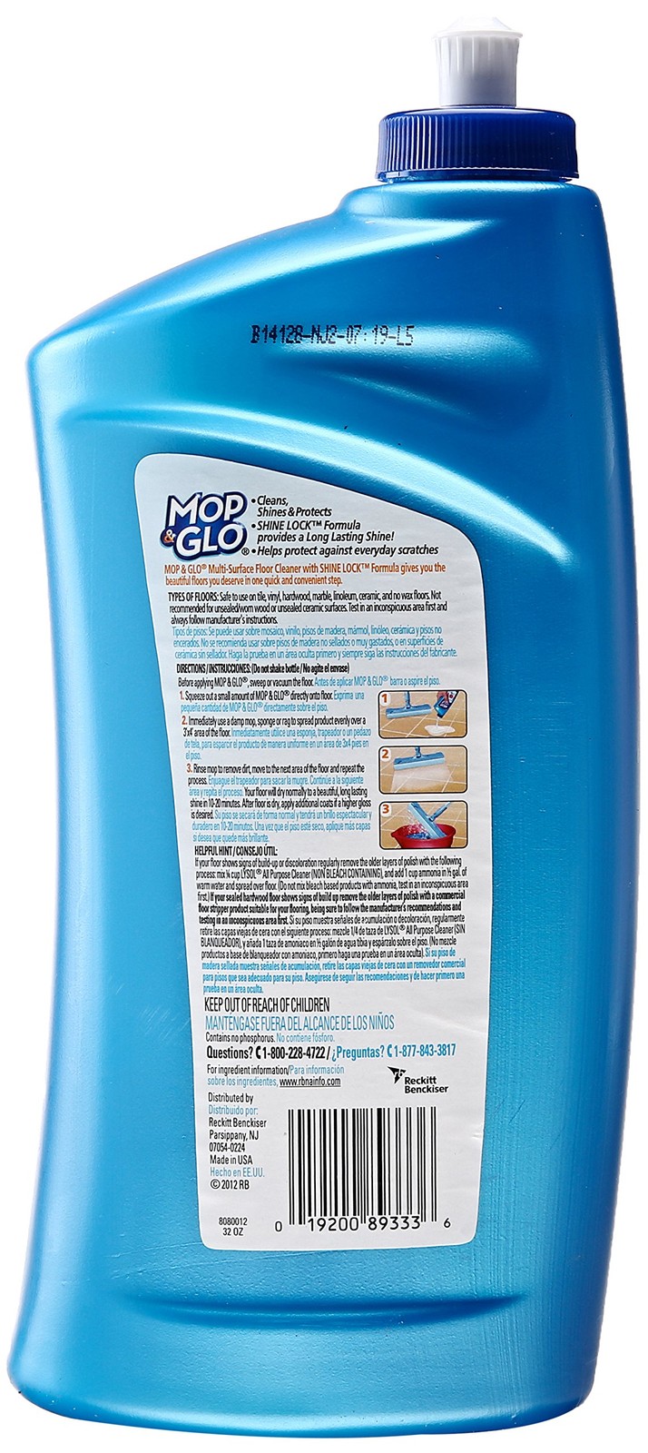 Multi-Surface Floor Cleaner, 32 fl oz Bottle