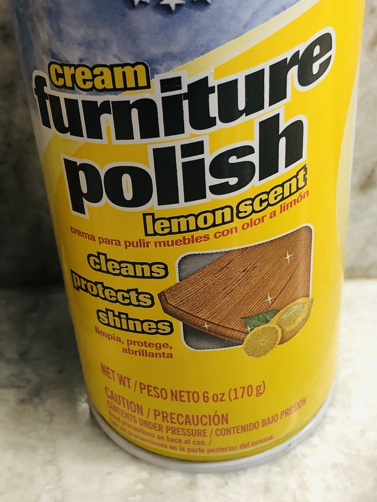 6oz Chase Home Value Cream Furniture Polish Lemon Scent-New-SHIPS N 24 HRS RARE