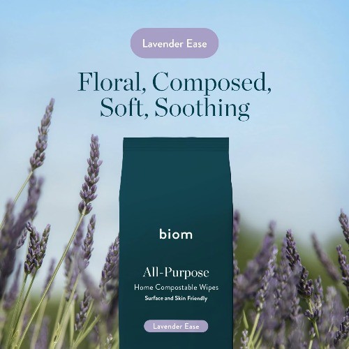 Biom Plant Based Refillable All Purpose Wipes Variety – 3pk/180ct