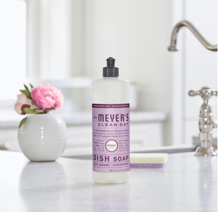 Dish Soap Liquid for hand washing Scented Dishwashing liquid Clean kitchen Peony