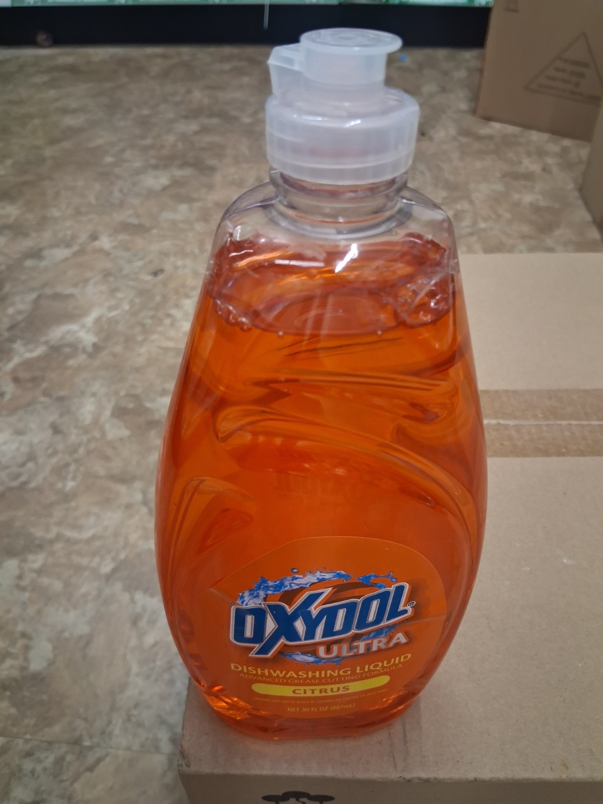 OXYDOL Ultra Dishwashing Liquid for Dishes, Lemon Scent 30 fl oz (1 Pack)