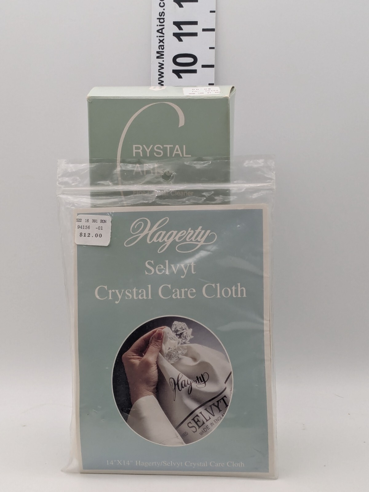 Hagerty 12oz Crystal Care Cleaner Fine Crystal Spray & Selvyt Crystal Care Cloth
