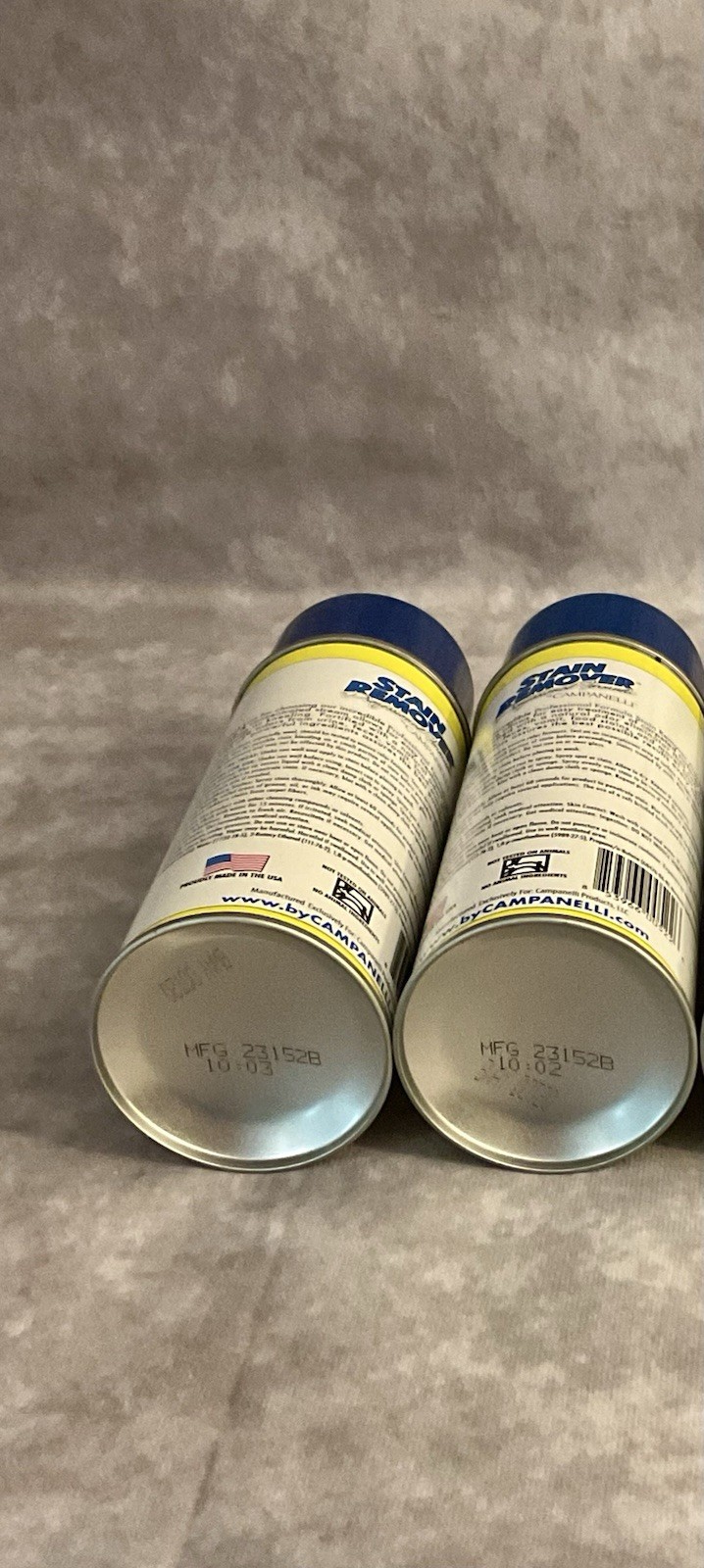 CAMPANELLI STAIN REMOVER PROFESSIONAL FORMULA 15 OZ SPRAY LOT OF 2
