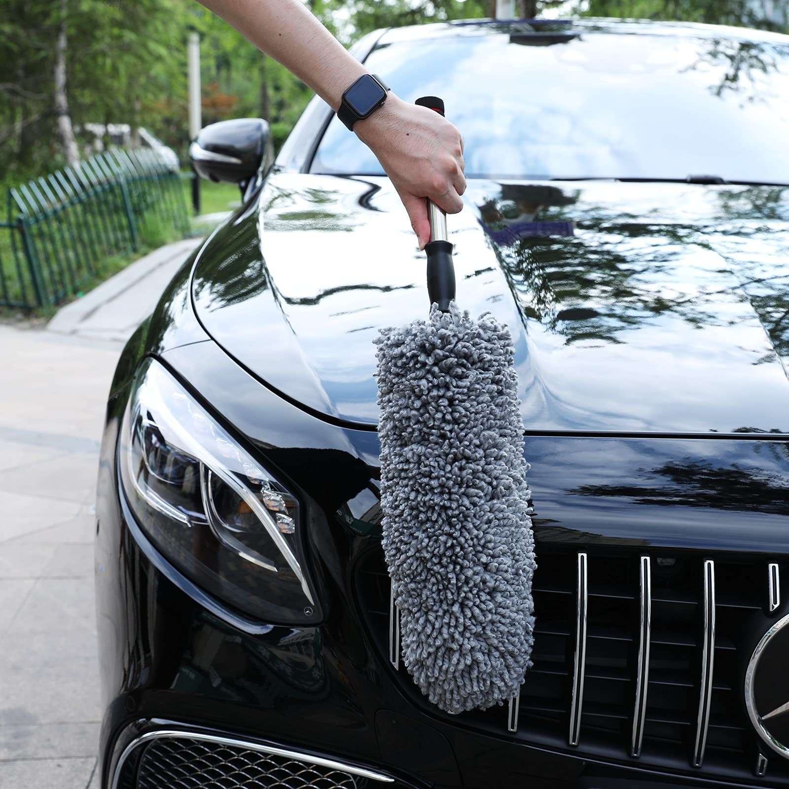 Ultimate Car Duster Kit，Best Microfiber Multipurpose Duster,Interior &Exterio…