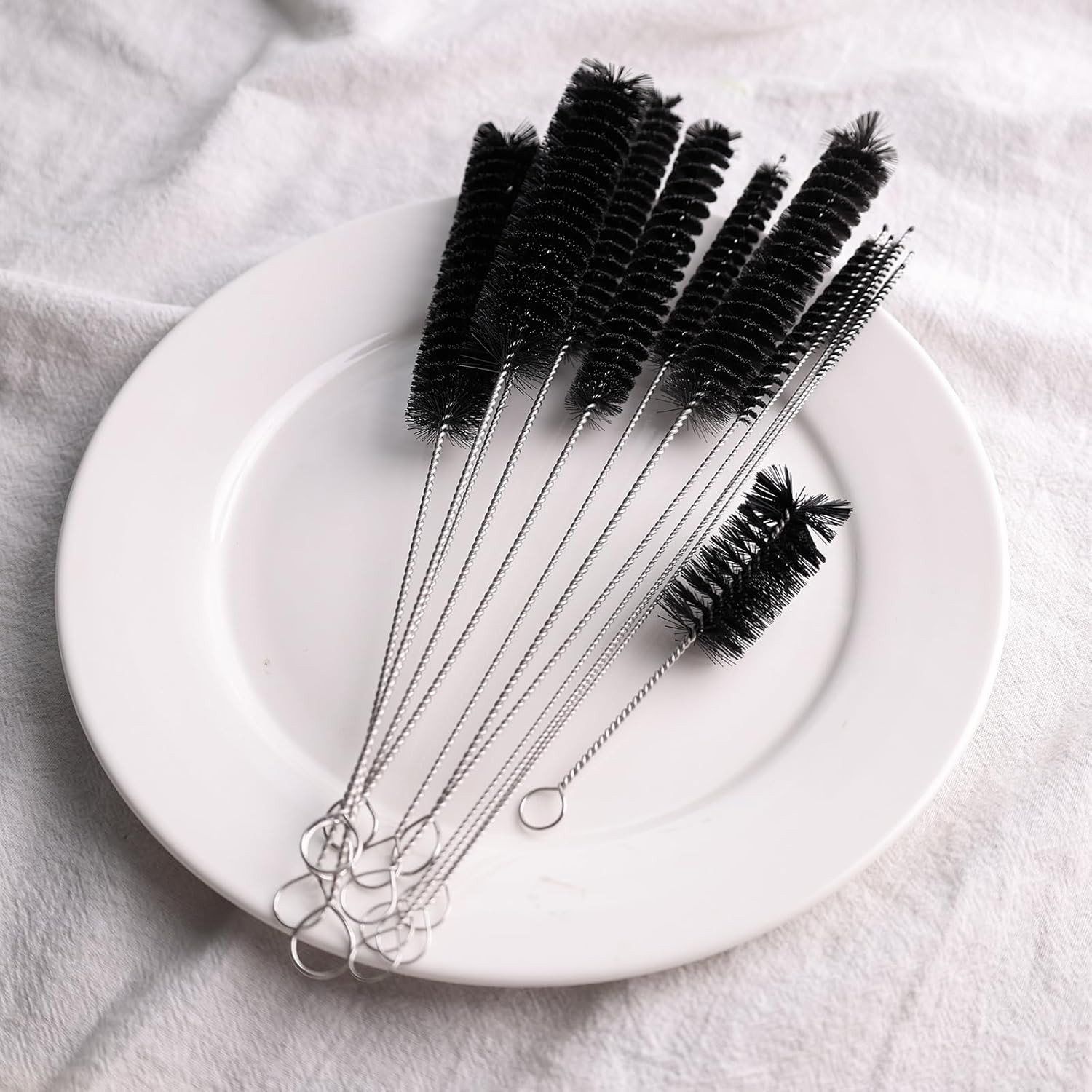 Straw Cleaner Brush, 14PCS 8.2 Inch Nylon Tube Brush Set, Bottle Cleaning Brushe