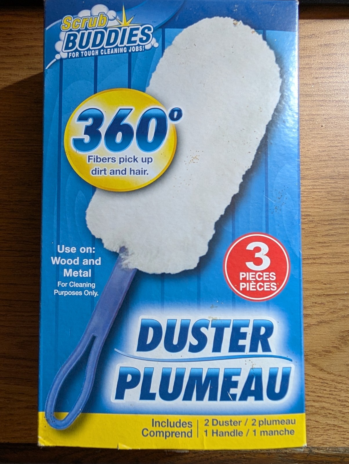 Multi Surface Duster 360 Scrub Buddies Includes 2 dusters and 1 handle