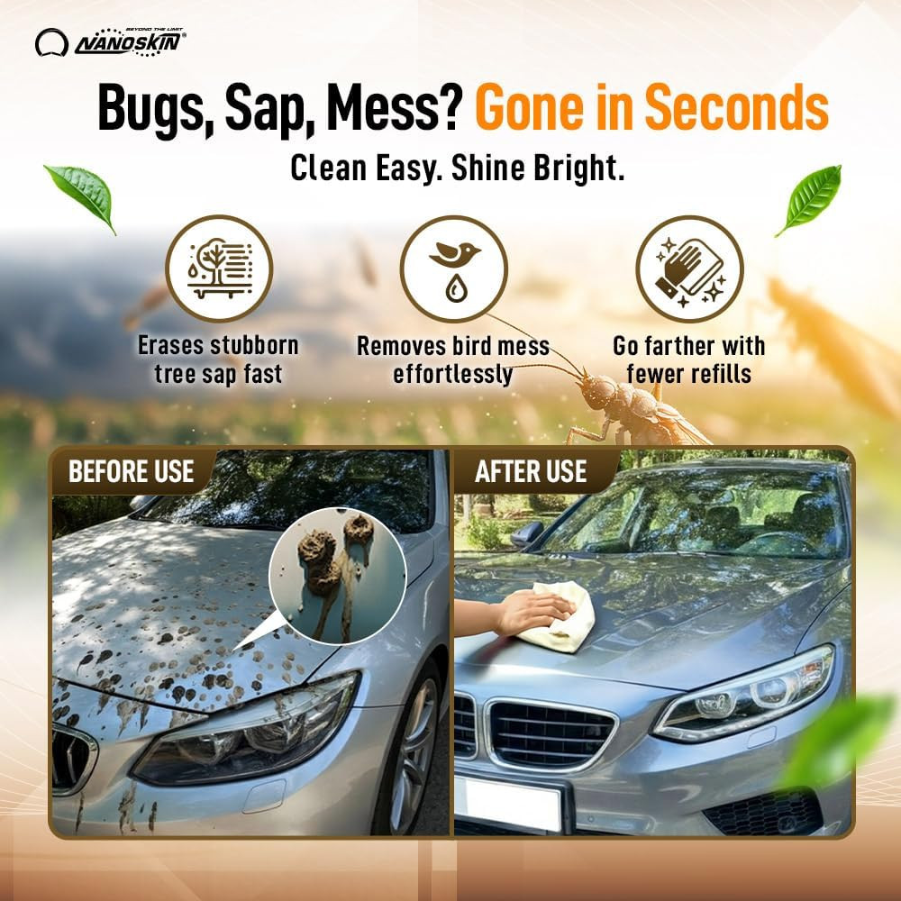 Bug Remover 1 Gallon – Exterior Cleaner & Degreaser for Bug Residue, Grime, Plas