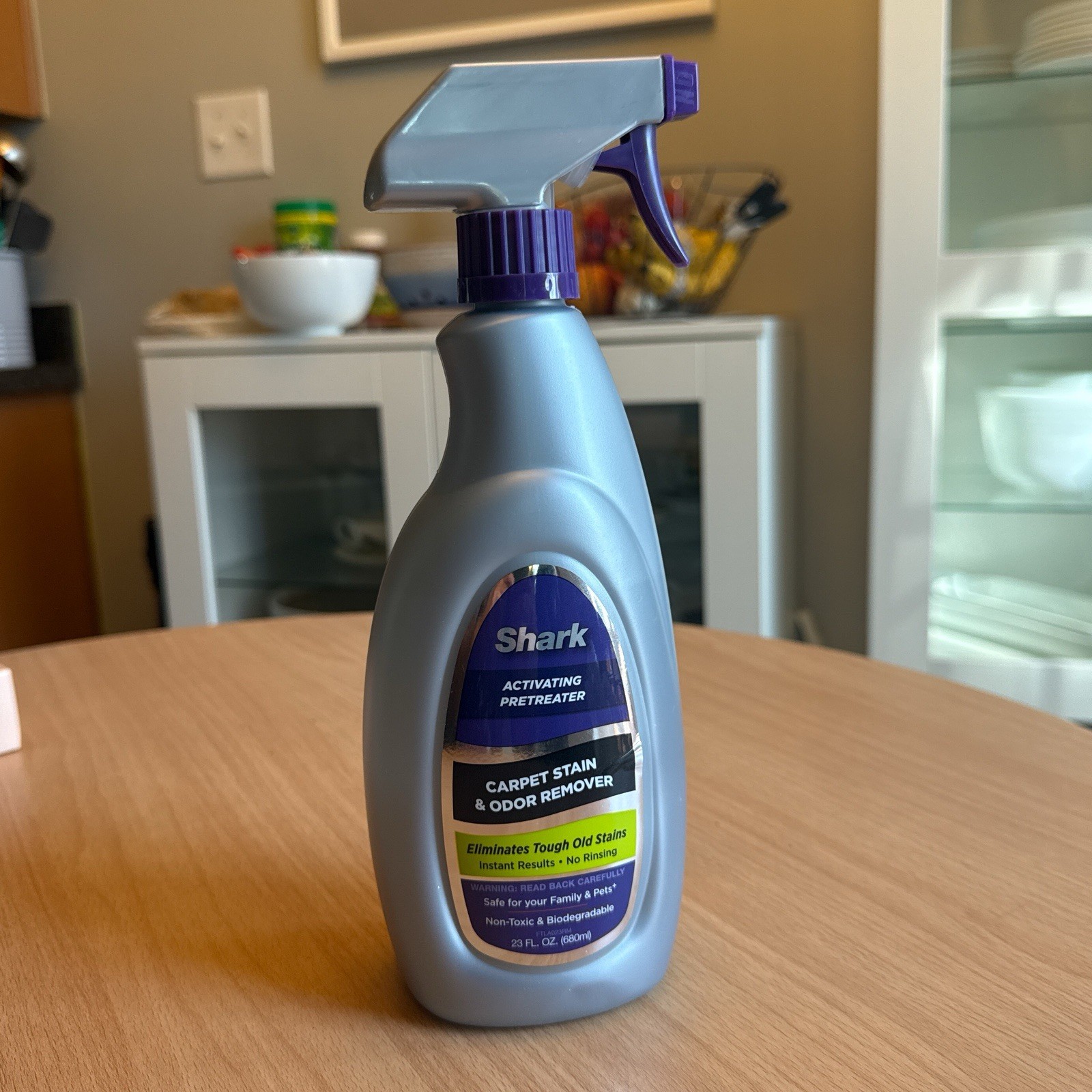 Shark Sonic Duo Activating Pretreater Carpet Stain & Odor Remover 23 Oz 75%+