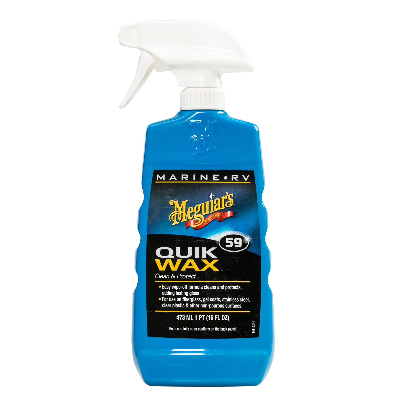 (2 pack) Meguiar’s® Marine RV Quik Wax 16 fl. oz. Trigger Spray