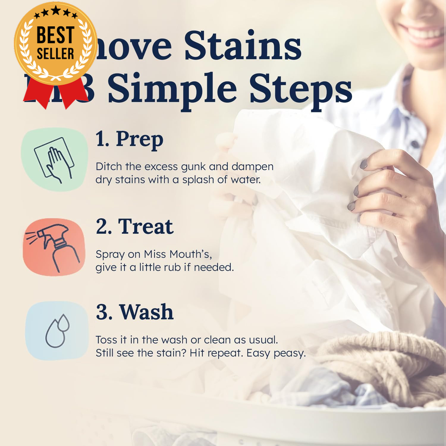 Messy Eater Stain Treater Spray, 4Oz, Baby Essentials, Food & Grease Remover